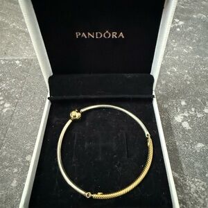 Pandora Two-Tone Gold and Silver Bracelet